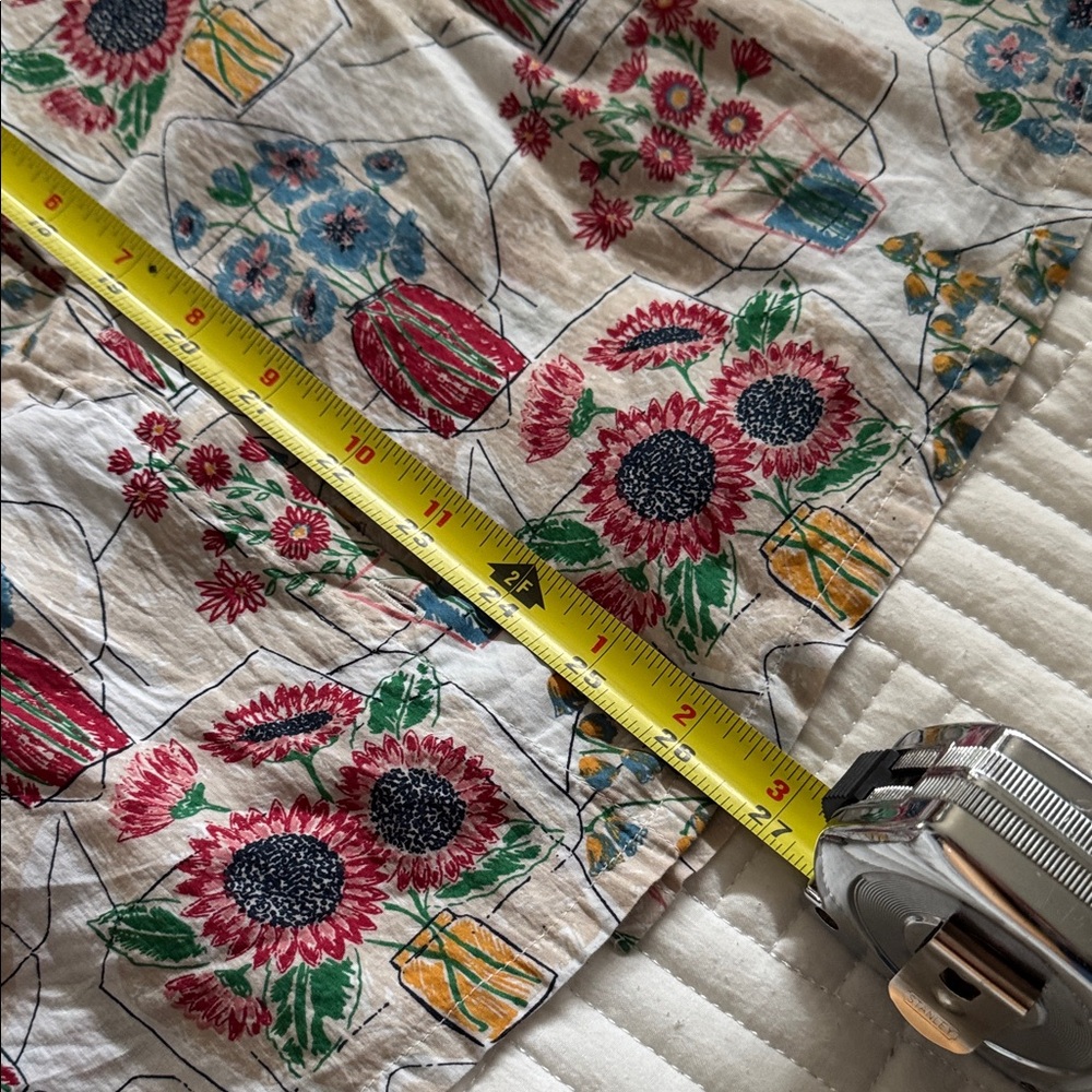 Floral Button Down Shirt - Multicolor - Picture 6 of 7